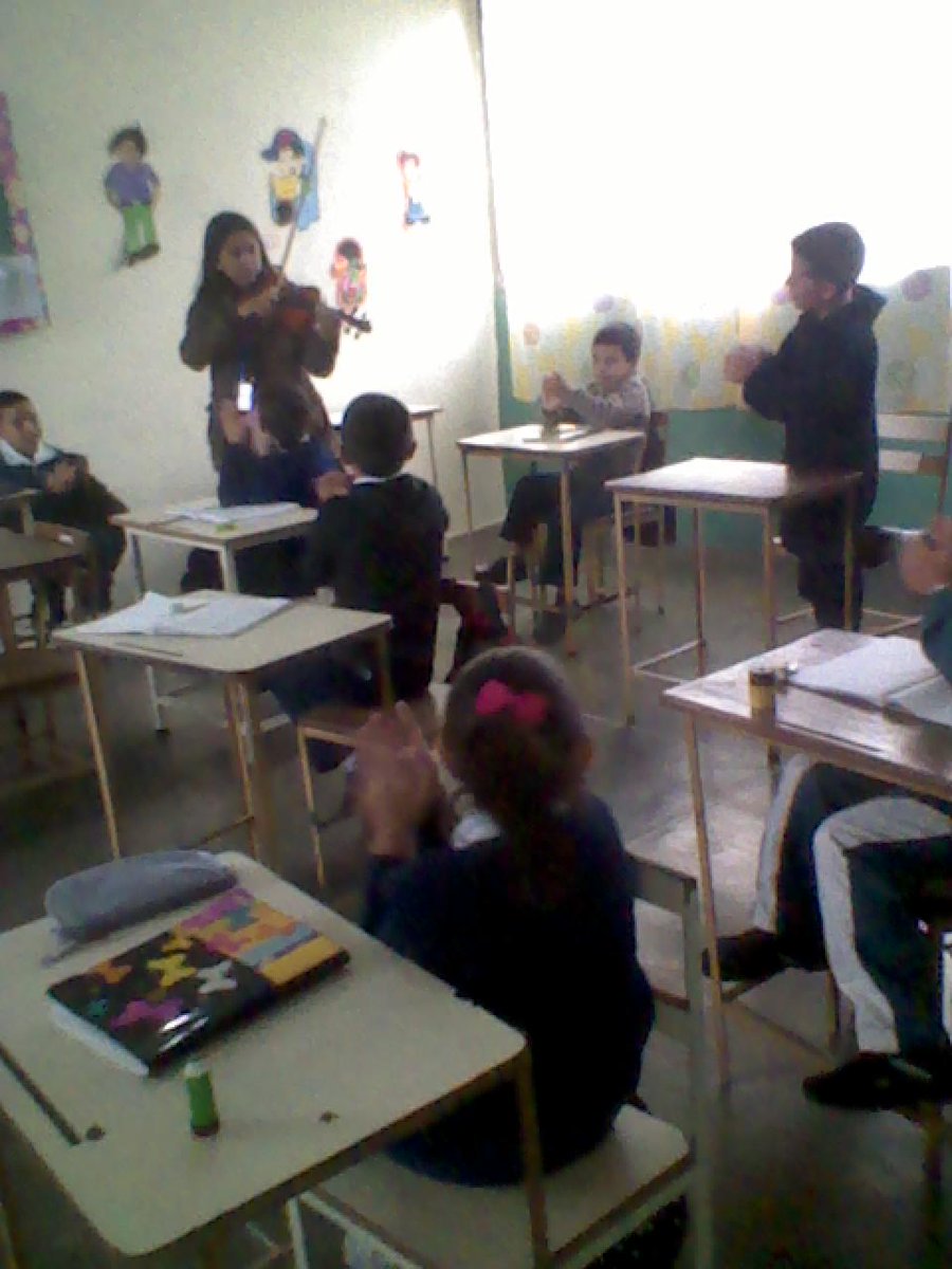 #ElSistemaCumple40 Rosanny Montilla en U.E América Fernández de Leoni