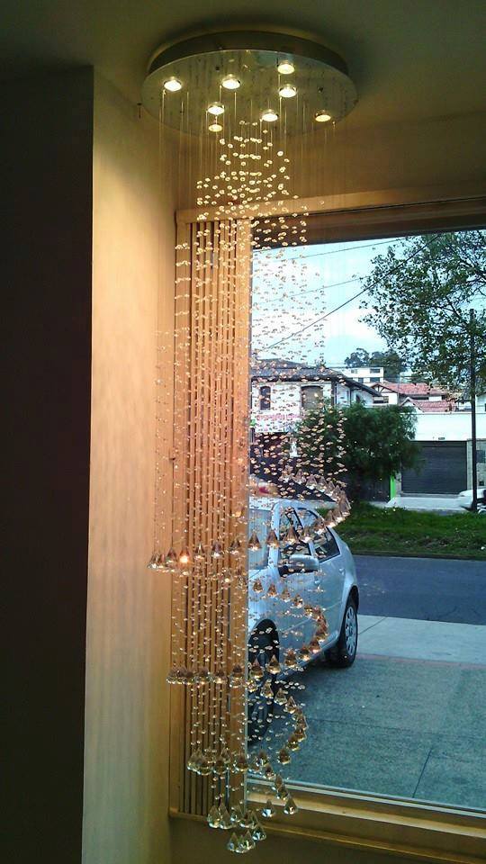 ProLightAC's tweet image. Lamparas de cristal, solo en Pro Light, dirección Av Eloy Alfaro y Alamos Quito Ecuador.