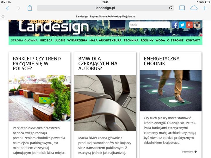 landesignpl's tweet photo. Landesign.pl już działa. Ktoś wybiera się jutro na targi #gardenia? #architektura #krajobrazu #landesign http://t.co/Nfes3r8Q2G