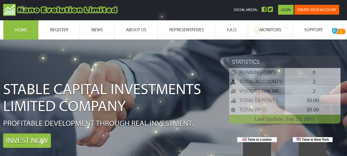 EvolutionNano's tweet image. Exclusive Listing : Nano-evolution
New listing : monitorhyipremon2.blogspot.com
Status project: PAYING