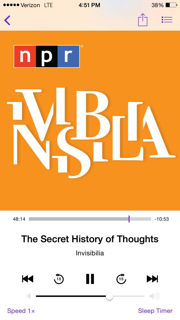 ajoselynf's tweet photo. #Invisibilia, Holy shit. http://t.co/WBMoB7SGYG