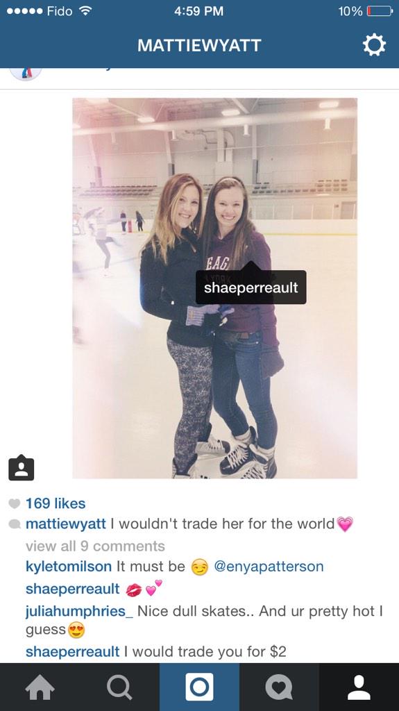 mattiewyattt's tweet photo. Best friend goals.... Uh wait 😛😛😛 #laaaave http://t.co/94AuEgfWua