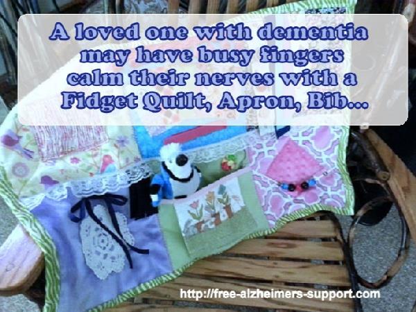 SandyAlz's tweet photo. Does Your Loved one with dementia have a Fidget Blanket?  http://t.co/1XS74OJ15H http://t.co/YheS0R1Ola