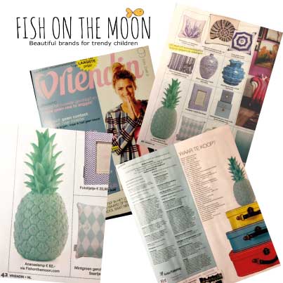 Fish on the Moon in Vriendin met de Pineapple lamp! #GoodNightLight #FishontheMoon #Vriendin <a href="/Perswinkel/">Marianne Sijberden</a>
