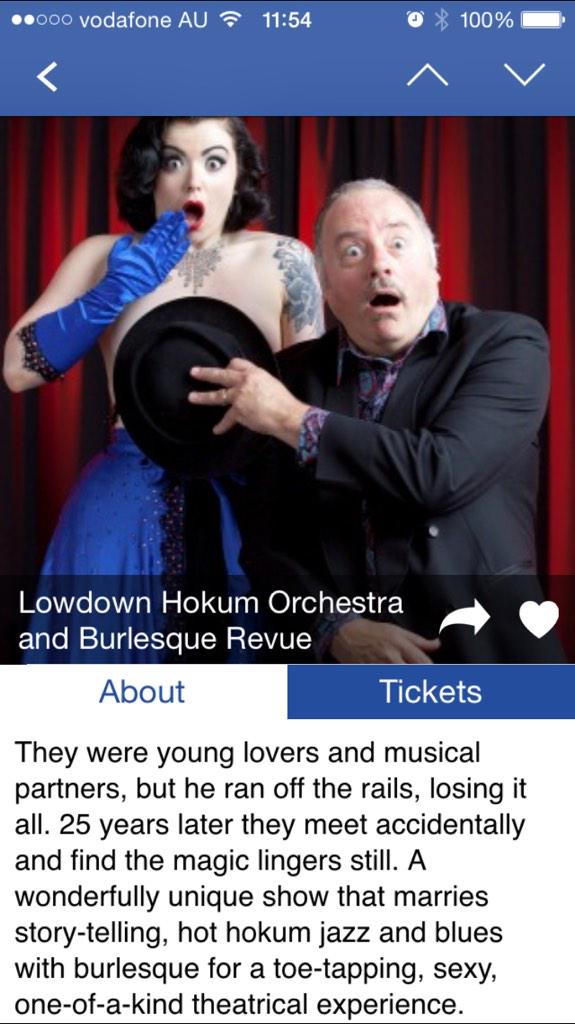 LiveFromCh9's tweet photo. Only a few shows left. @LowdownHokum is back tonight at 8pm #ADLfringe http://t.co/SgrMHuHwsd