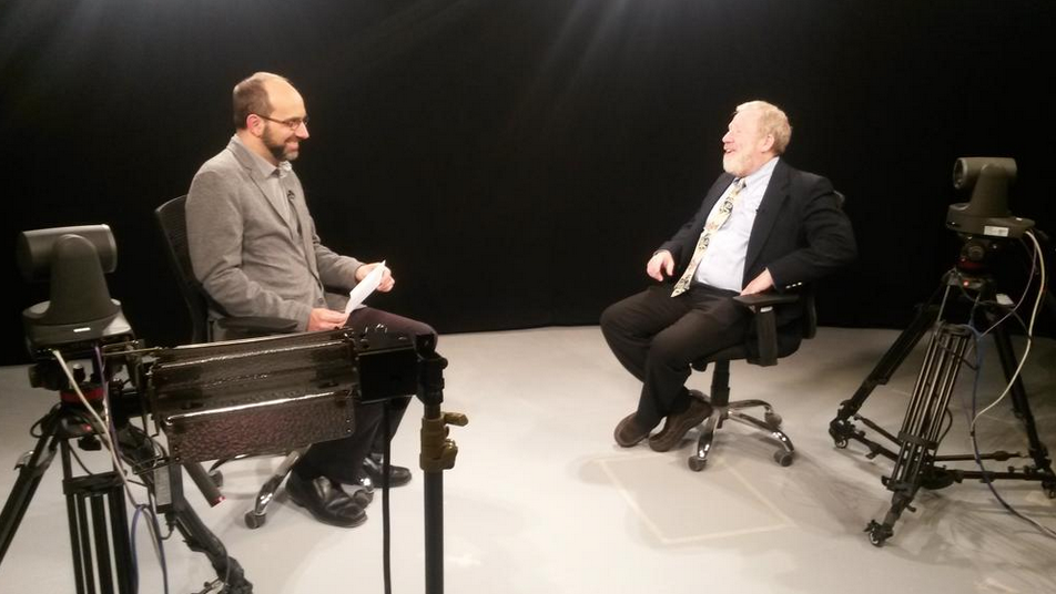 telesurenglish's tweet photo. RT @IPP_35PAIS Now @WilliamKBlack international presenter of the #ForoIPP interview w/ @telesurenglish @gregwilpert http://t.co/G8XT9uehVe