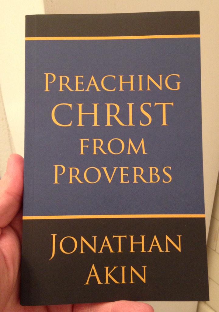 drkellybjones's tweet photo. I'm looking forward to reading this new book. I love the book of Proverbs! @Jonathanakin #Wisdom #GospelThread http://t.co/Kgzi9Fv5Xb
