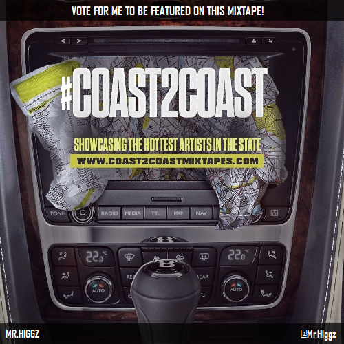 MrHiggz's tweet photo. Vote for my song '1' on #Coast2Coast Mixtape Hottest in #Maryland Edition! http://t.co/95Z1hd3UDR via @coast2coastmag http://t.co/ltyGNWVqSm