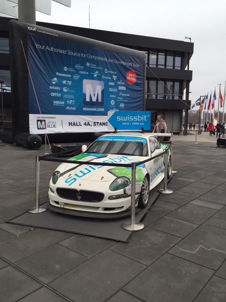 jdetoro91's tweet image. Nice day! #embeddedworld2015