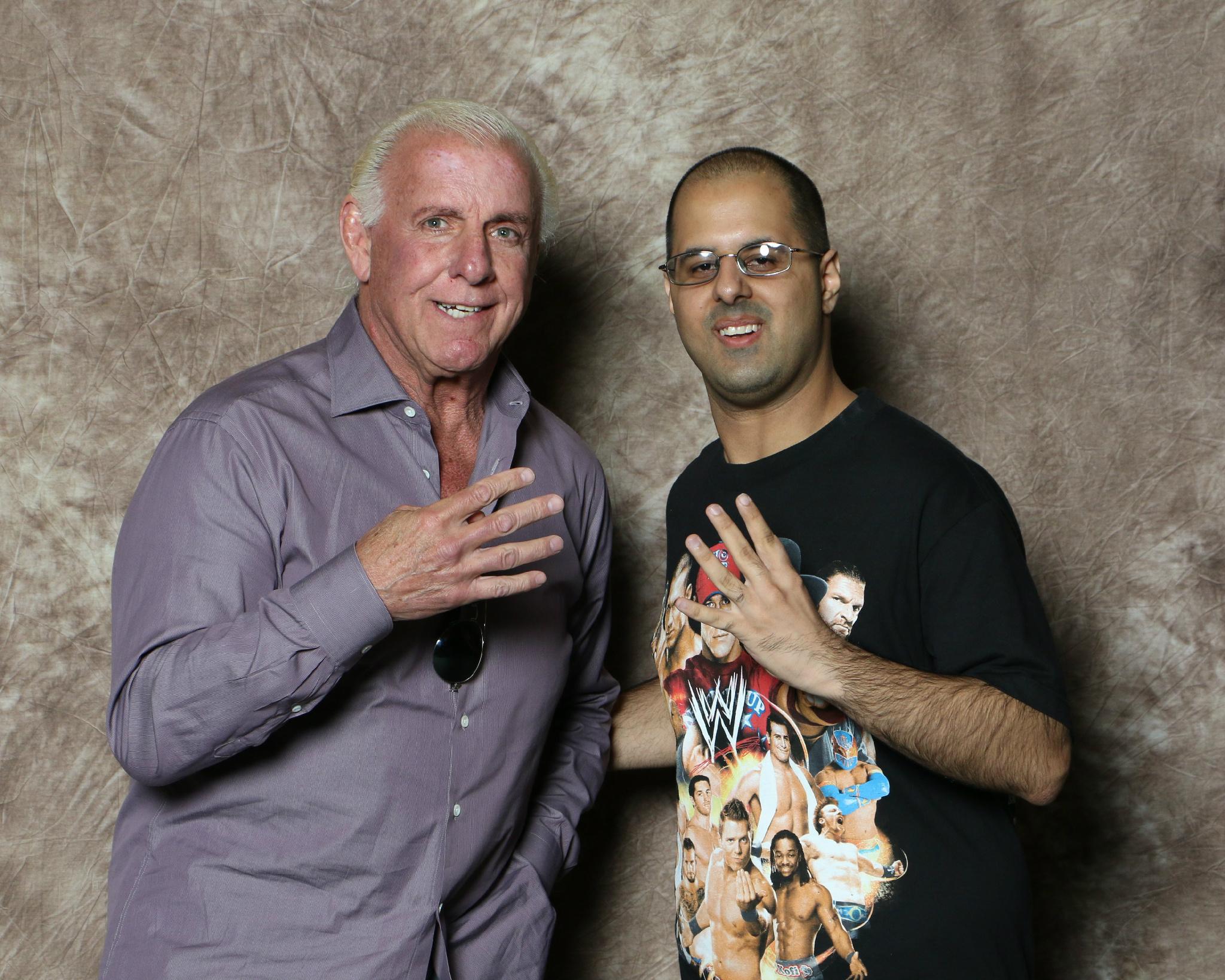  Wishing a happy birthday to the 16 time world champion, Ric Flair. 