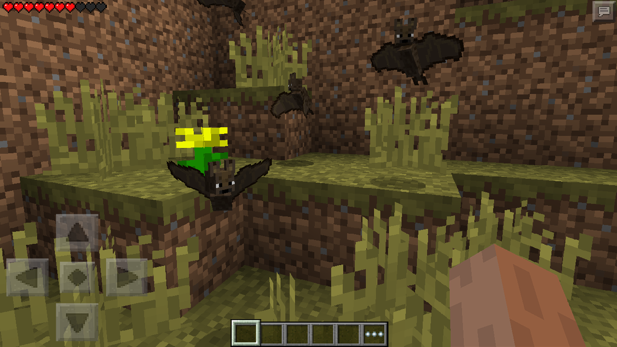 MCPE_News's tweet photo. MCPE NEWS: Bats have been implemented in Minecraft Pocket Edition:

RT if you're excited for Bats! http://t.co/tqLPaV5M4p