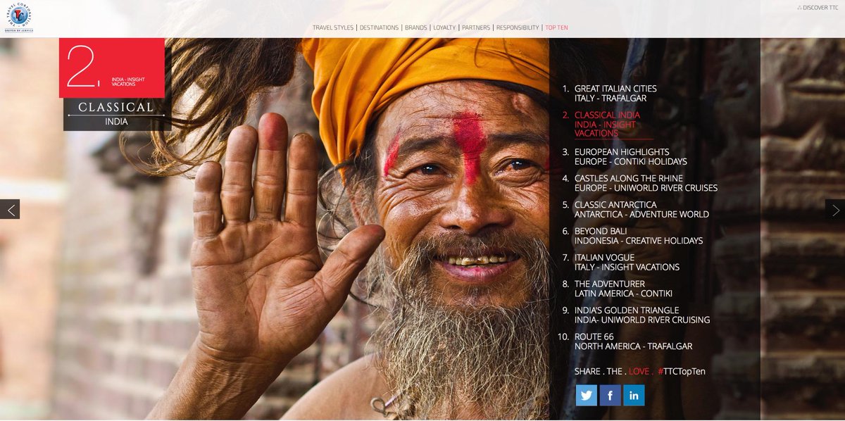 We launched our new website showcasing our Top 10 Trips of a Lifetime. #Buckelist  #TTCTopTen bit.ly/1ALLP3G