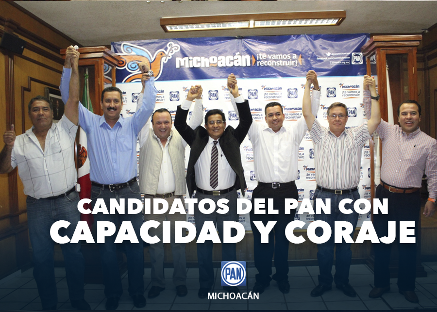 panmichoacan's tweet photo. Candidatos del PAN, con la capacidad y coraje por sacar adelante a la Tierra Caliente. http://t.co/q5YpasdV6G http://t.co/o8OzqFVPTE