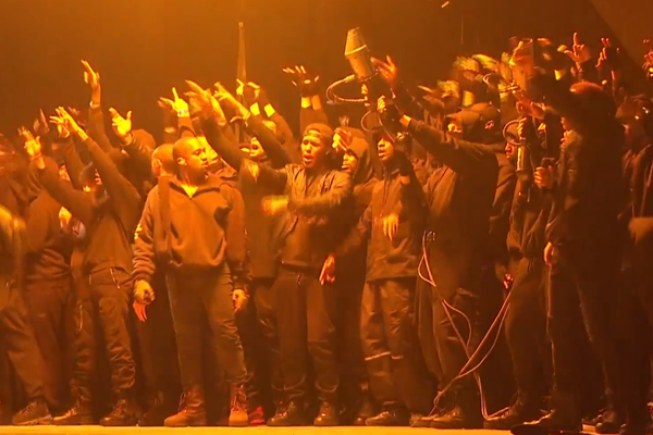 DailyLoud's tweet photo. Kanye West Premieres New Track "All Day" With Allan Kingdom &amp; Theophilus London At BRIT Awards http://t.co/7qD55ieiUG http://t.co/qoKNRgi6NF
