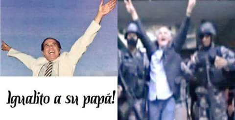 deyasolban's tweet photo. Igualito a su papá,asi le violaron los derechos humanos a Ledezma,cara d tabla#noaimpunidadoligarquica @NicolasMaduro http://t.co/tQlThz0mNl