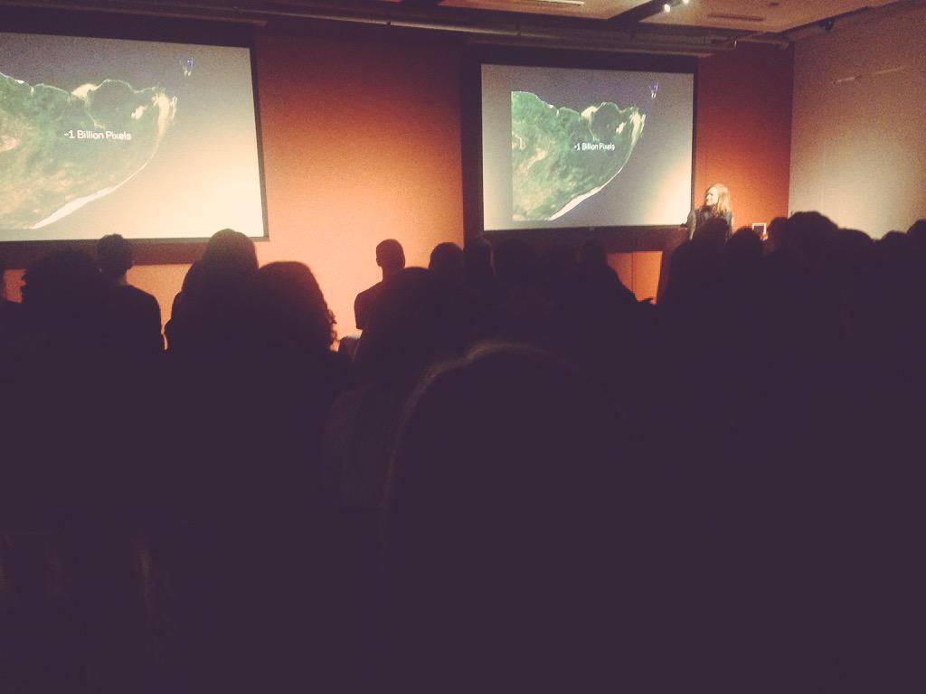 satproject's tweet image. @DanaKarwas talking about the satellite @satproject tonight at LISA Salon @softwareandart in @nyupoly