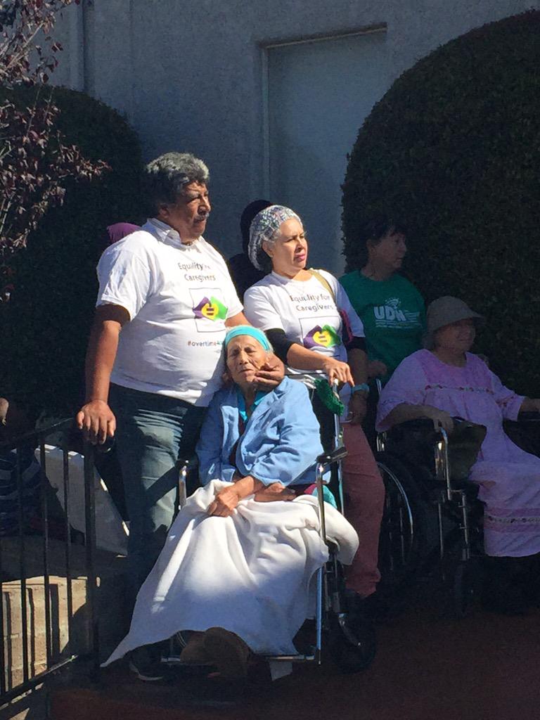 Hey CA Stop exploiting Homecare providers! Pay them overtime!  #overtime4caregivers