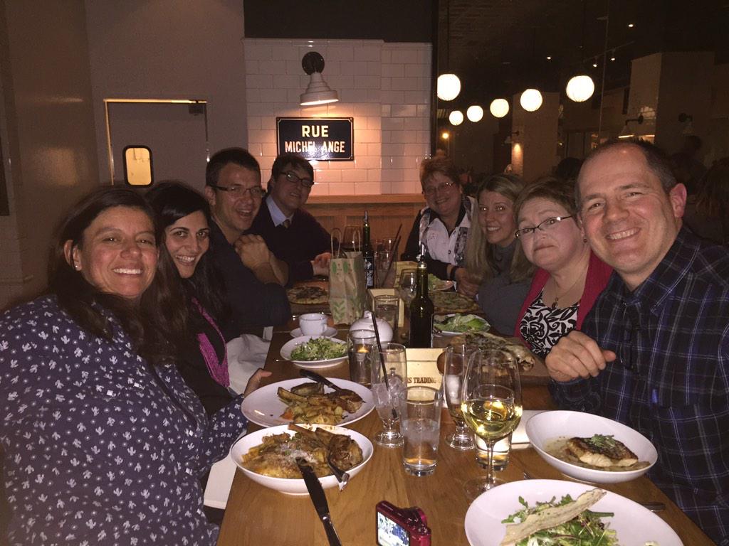 AnglerMD's tweet image. Fun at night @ garces guess who. #hpm15