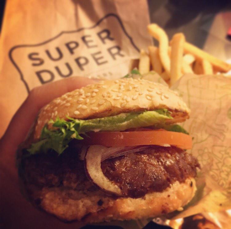 daoness's tweet photo. The force is strong with this one. @itslukestringer @SuperDuperSF #noshameinmyfoodgame http://t.co/x3brkx6Q84