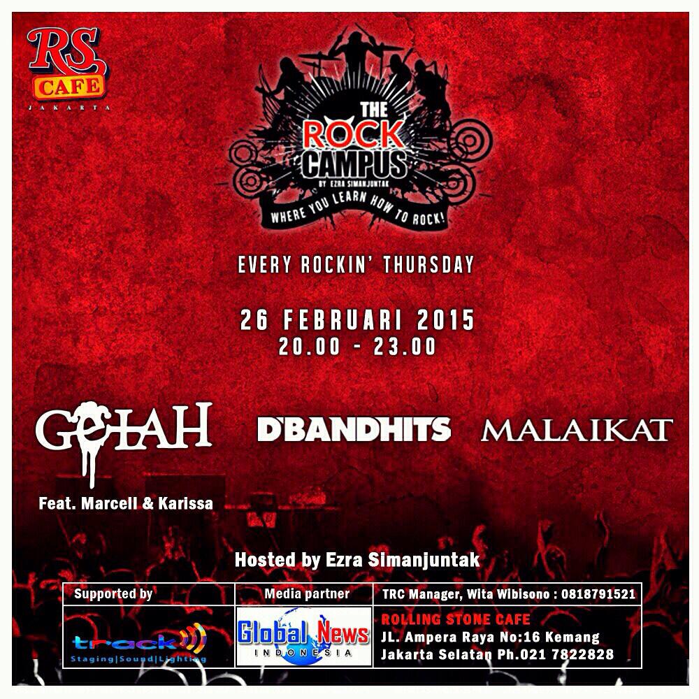#Tonight 26Feb'15 <a href="/dbandhits/">d'bandhits!</a> #LiveIn #Jakarta at #RollingStoneCafe start 8-11pm cc <a href="/bimantararagil/">bimantara</a> <a href="/Nowi_hasto/">Nowi Hasto</a>