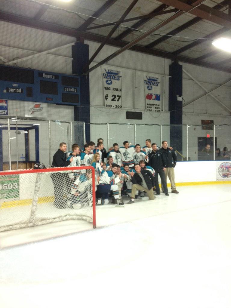 mikej_obrien's tweet photo. Your LLHH back to back Champion Bloomington Sharks! http://t.co/WbGosoVI5R