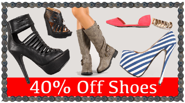 ShopBUDI_'s tweet photo. SHOE SALE!
http://t.co/XwFLGhzDZ6 
Get 40% Off. Use Code "SAVE40" http://t.co/EpiDYXbHA5