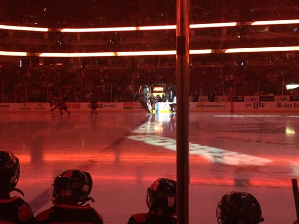 jb_double1's tweet image. Ready for some hockey! #DucksVsSenators #OnTheGlass