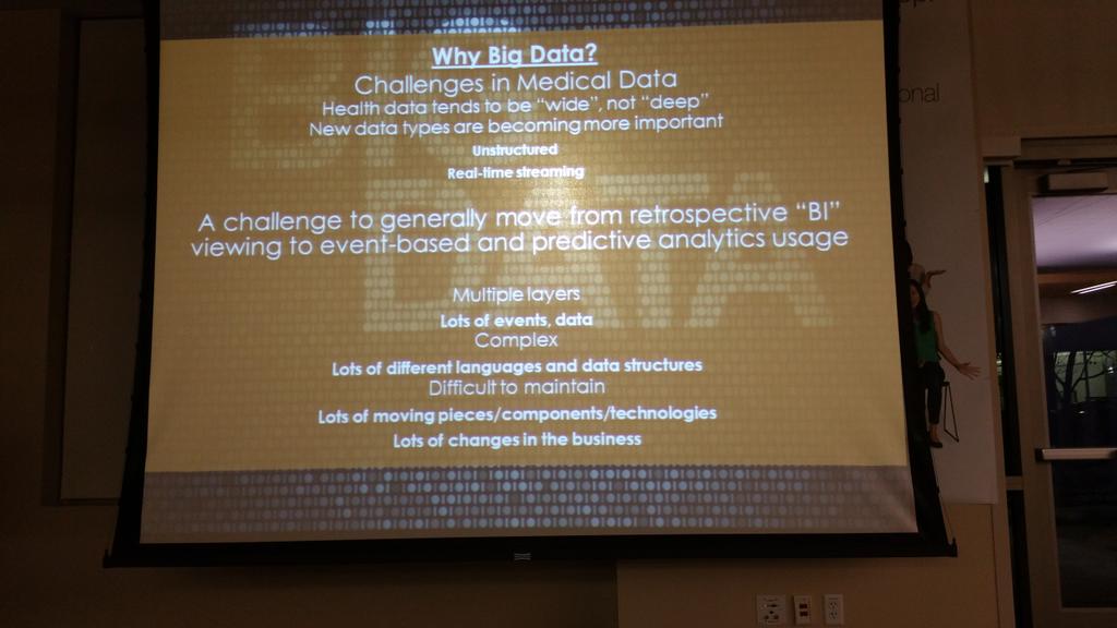 PeterCorless's tweet image. .@HiveData #LambdaArchitecture at @MayoClinic 1.5m docs/hr. Hours to ms "They own their stack" @madmongol