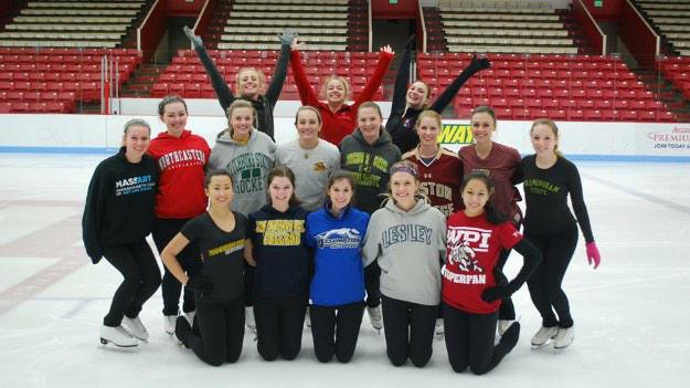 Last practice before #SynchroChamps15 Quick shoutout to Shawnee and Kate our two seniors this year❤️#RhodetoNationald