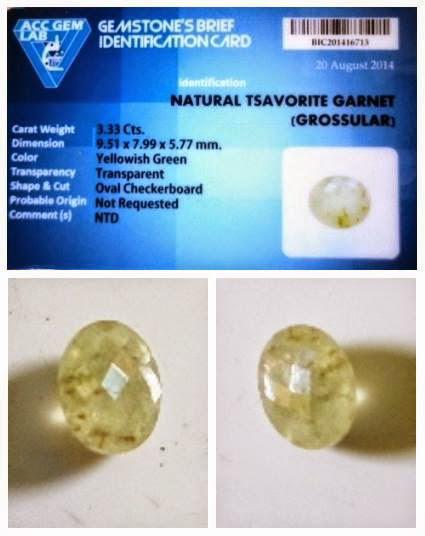 GemsReview's tweet image. Tsavorit Garnet Langka - ya iyalah cuma @AccGLab yg #ngasal #ngaco #komersil #gemologodong2x @GIAnews @IGS_magazine