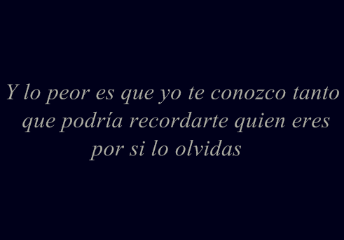 Por si lo olvidas...