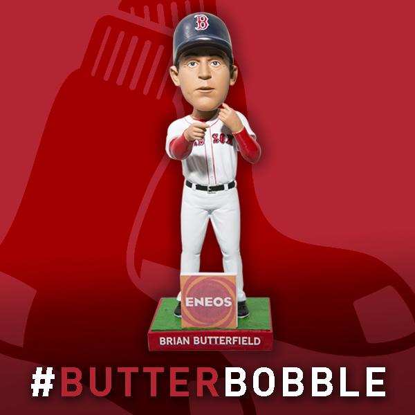 sherrismith67's tweet photo. “@RedSox: The real life version looks just like the bobblehead. Still 20 minutes to vote #ButterBobble! http://t.co/R9JgEbl5M3” @bgsmith_66