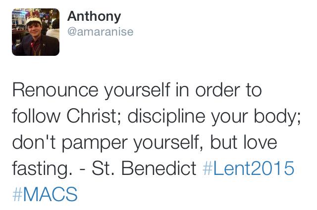 amaranise's tweet photo. #Lent #MACS #MonasticWisdom @didieraur @InquietumEst @CBHSbasketball @Hypnoabe http://t.co/7IAKegBMuS