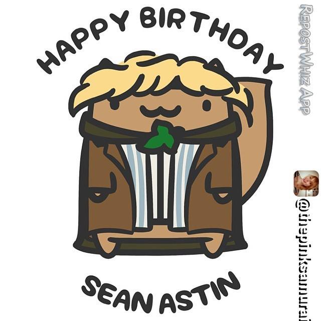 By thepinksamurai via RepostWhiz app:
Happy Birthday, Sean Astin! Hobbits never say die! 