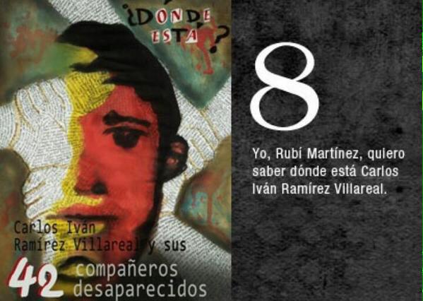 TapiaFernanda's tweet photo. “@epigmenioibarra: 8 Carlos Iván #AyotzinapaNoSeOlvida #FueElEstado  #PeñaEstasDespedido http://t.co/zUY73P5nKr”
