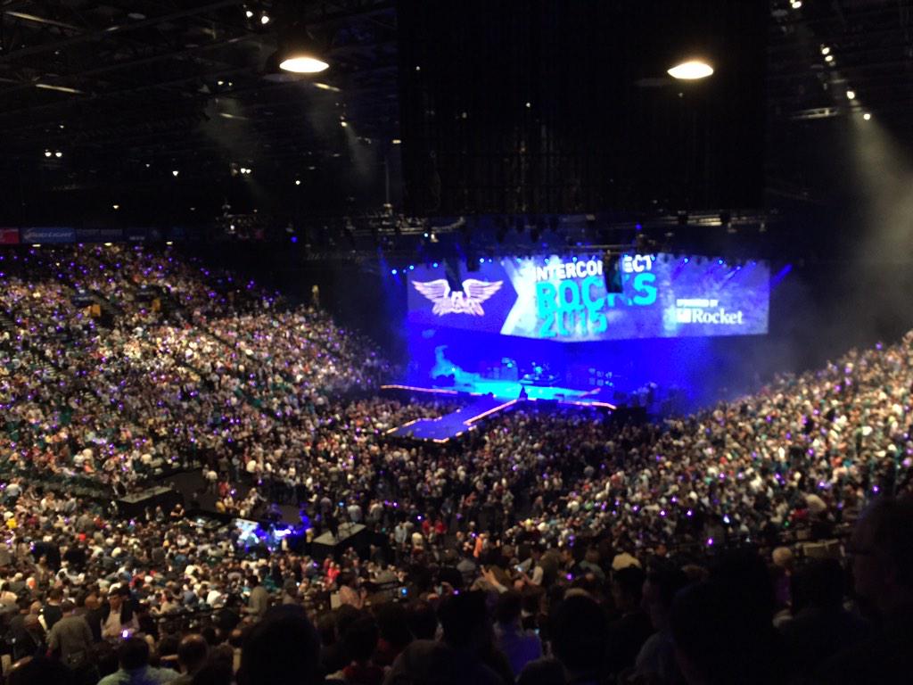 grahamwallis's tweet image. Aerosmith at #ibminterconnect  #Perficient_IBM