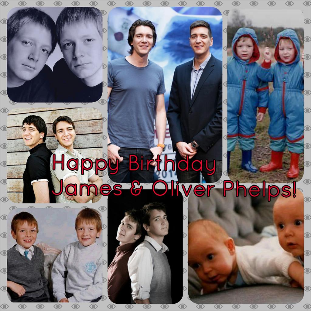 Happy Birthday James & Oliver Phelps! Pleasure meeting you in Indianapolis!     