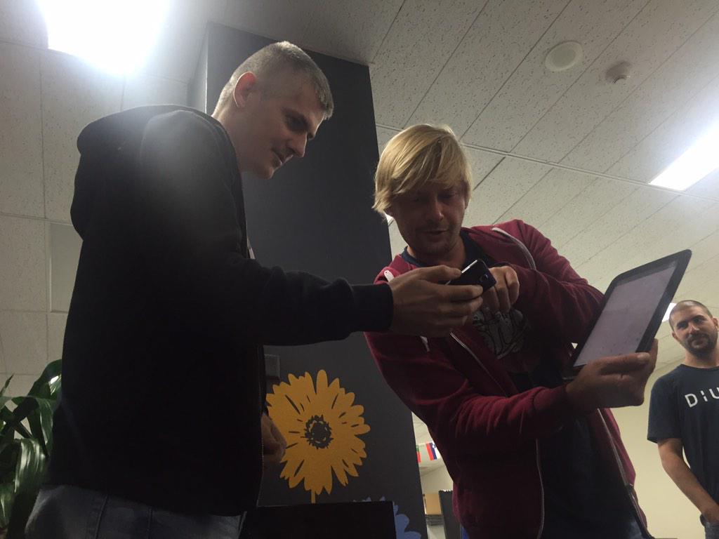 dius_anz's tweet photo. Next up #android #SIG showcases their work on a #maths #challenge app for kids #HackDayDiUS #education http://t.co/gXzhRFvIb9