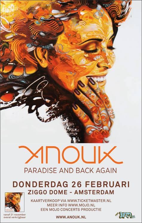 Vanavond genieten van #Anouk in de #ziggodome samen met @dennis_akkerman en de beide Linda's! #zinin