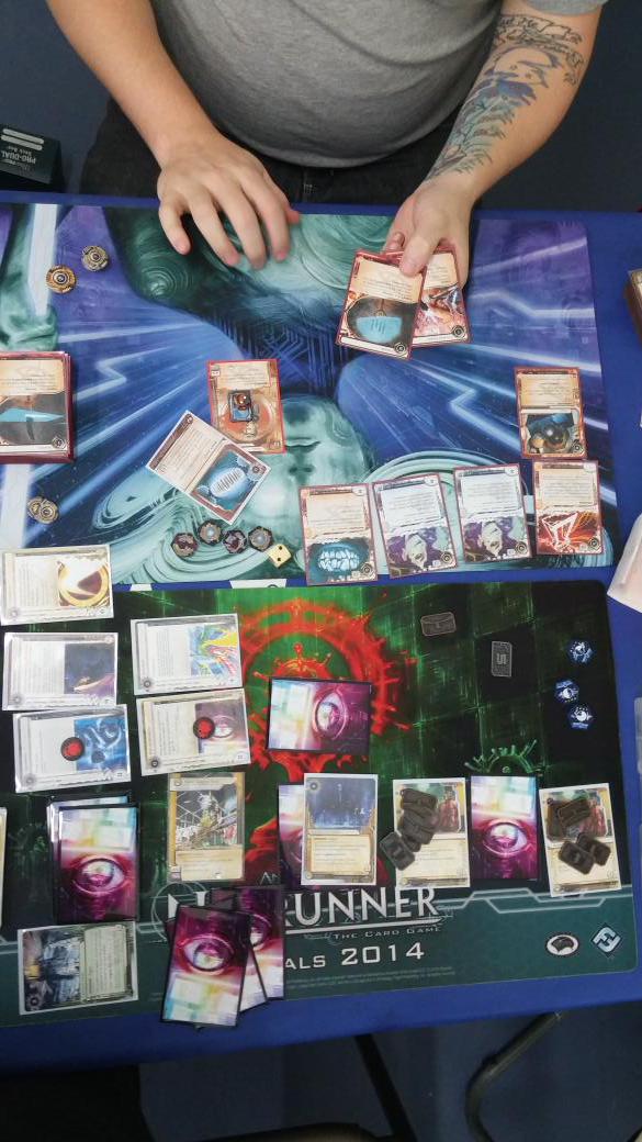 netrunnerau's tweet image. Maxx ran too fast and decked out then faceed off with a snare.