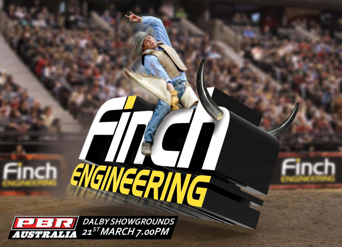 PBR - Pro Bull Riding Live Series - Dalby 21st March - Dalby Showgrounds 7PM - Ride it Fraser Babbington!!