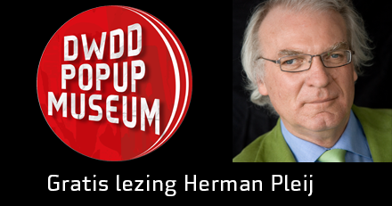 Vrijdag geeft Herman Pleij een gratis lezing over zijn keuzes voor het #PopUpMuseum Info:ow.ly/JFqBz #DWDD