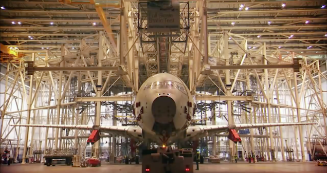 Sobre lo anterior > Cómo se prueba la resistencia de las alas en aviones comerciales gizmo.do/ms67dz8