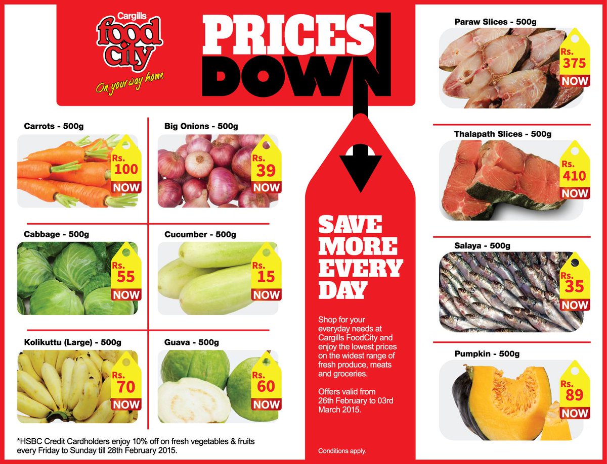 Cargills Food City tweet media