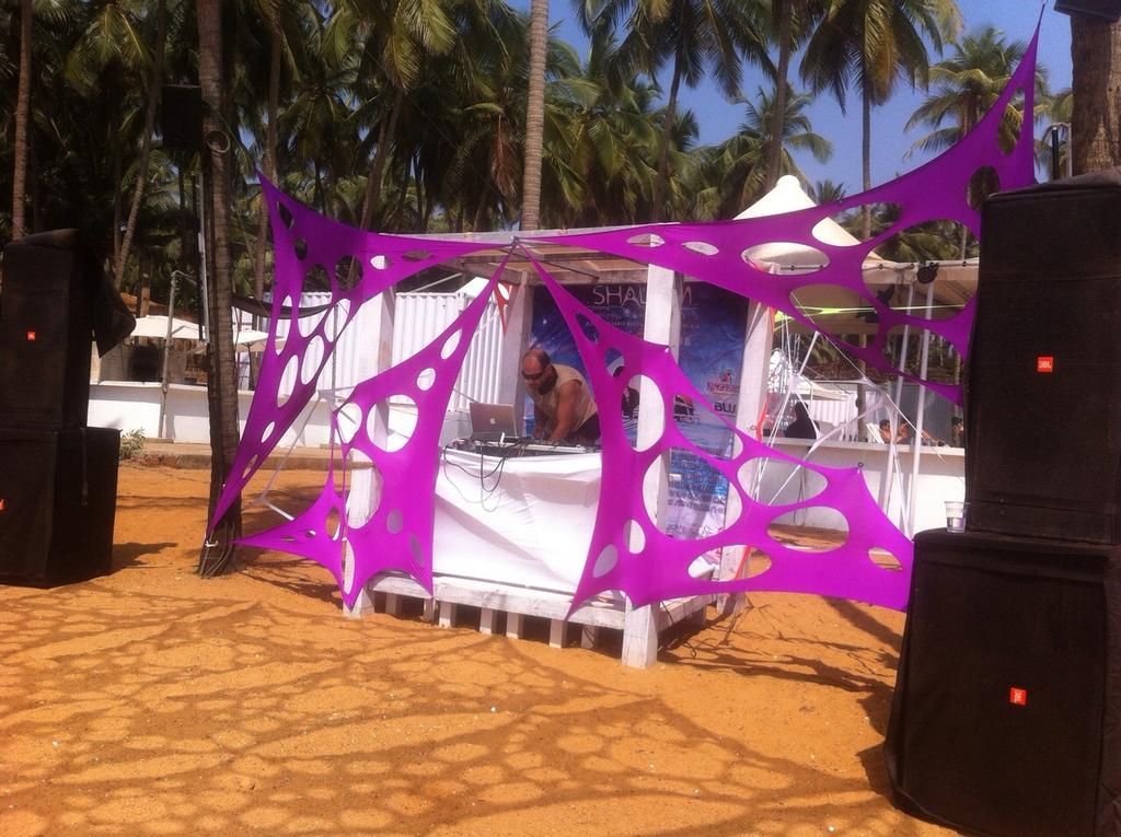 The second stage at Sunset Ashram.  :)