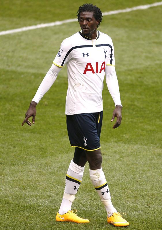 Happy birthday to Emmanuel Adebayor. The Tottenham striker turns 31 today. 