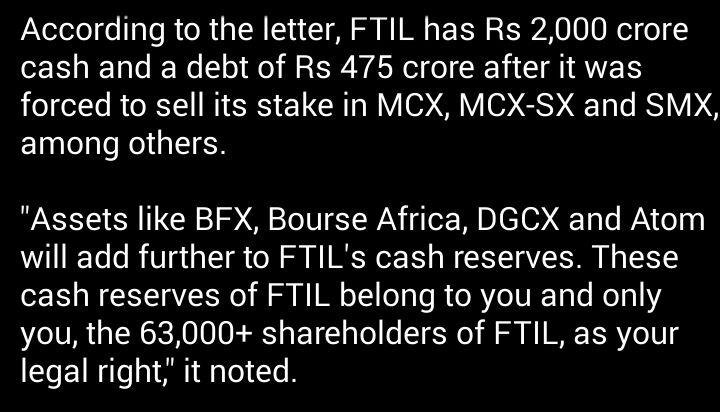 SharadKanse's tweet photo. Sir @PMOIndia : Do we want to kill healthy company like #FTIL? Cause of the fault of trading defaulters. #StopMerger http://t.co/LDs0RBKjwu"