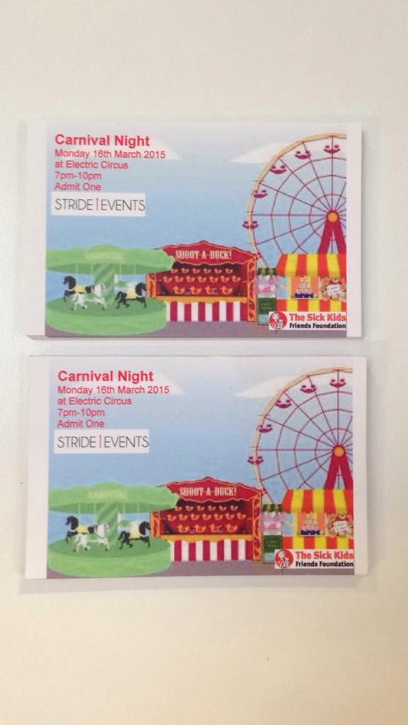 StrideEvents1's tweet image. Our tickets are finally here!!