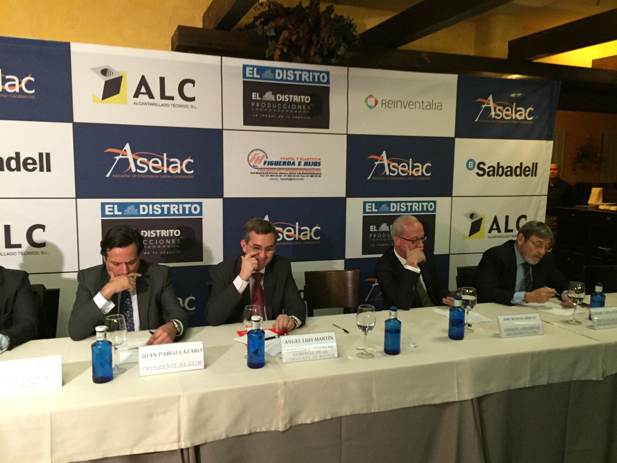 Previntegra en la junta general de Aselac, apoyando al empresariado de Crabanchel-Latina