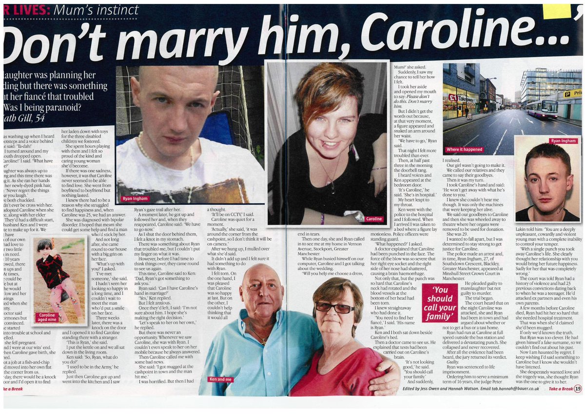 Cavendish Press (@cavendishpress) on Twitter photo A heartbroken mum spoke to us about the tragic murder of her daughter. Read in today's <a href="/takeabreakmag/">Take a Break</a> A heartbroken mum spoke to us about the tragic murder of her daughter. Read in today's <a href="/takeabreakmag/">Take a Break</a>